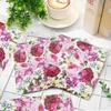 2 Packs Colorful Flower Paper Napkins Square Paper Towels Printed Tissue  Outdoor Gatherings