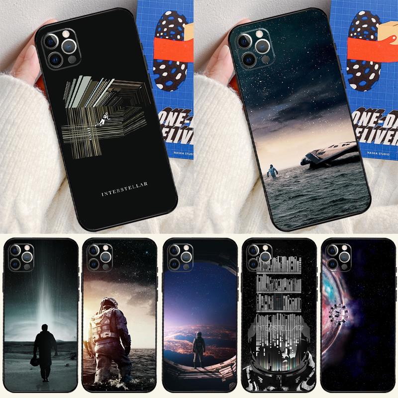 Interstellar Movie Case For iPhone 11 Pro Max XR X XS SE 2020 Case For iPhone 13 12 Mini 7 8 Plus Cover Case