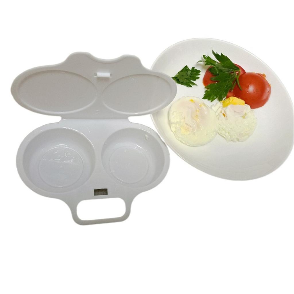 Innovative Microwave Frying Box Microwave Omelet Cooker Eggs Maker Tray Eggs Steamers Box Suitable for Cooking Breakfast