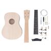 DIY Ukulele Kit 24 Inch Handmade Painting Mahogany Fingerboard Concert Ukulele for Kids