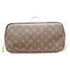 LOUIS VUITTON 2008 M40156 Monogram Neverfull MM Tote Bag Tote Bag Black / Gold HardwareUsed