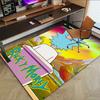 Ricky Morty Adventure Carpet For Playroom Bedroom Living Room Sofa Home Decorkids Game Area Rug Nonslip Floor Mat