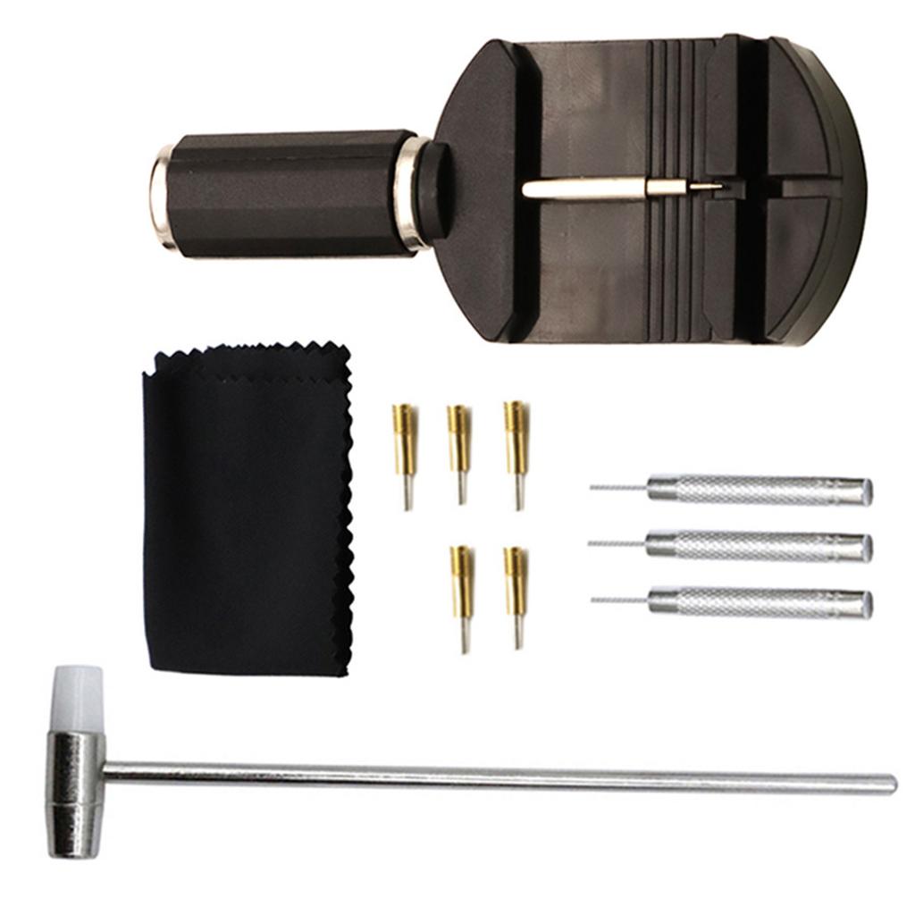 11Pcs Professional Watch Repair Tool Set for Strap Band Adjustment Pin Remover Regulator Maintenance Daily Use