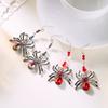 Dark Spider Earrings Female, European and American Creative Funny New Halloween Party Earrings
