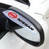 Car Rearview Mirror Rain Eyebrow Sun Visor Rain Cover For J10 X-Trail Qashqai Juke Leaf Micra Patrol Pulsar Accessories