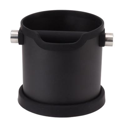 Полуавтоматический кофейный ящик Knock Box из нержавеющей стали, силиконовый контейнер для кофейной гущи, мусорное ведро