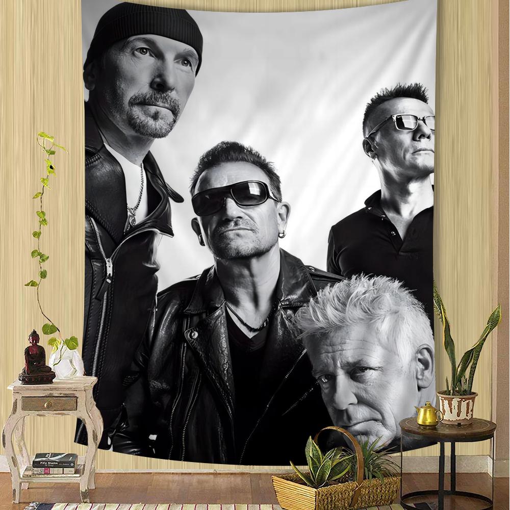 Группа U2 Гобелен Аниме Подвесной Таро Хиппи Коверы на Стену Листы для Общежития Мультяшный Гобелен Арт Научная Фантастика Комната Домашний Декор