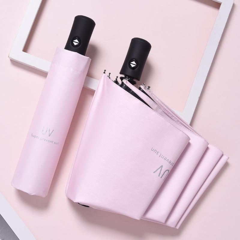 Складной зонт с защитой от УФ-лучей и логотипом на заказ для дождя или солнца