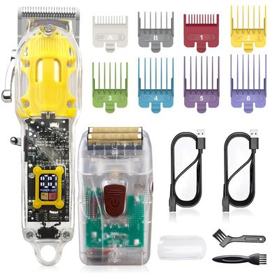 Профессиональная машинка для стрижки волос, парикмахерская, бритва для лысины, электрические бритвы, многофункциональный набор для ухода за волосами, беспроводной