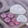 1Pcs Mini Diamond Shaped Silicone Mold DIY Handmade for Jewelry Accessories Mould White Cake Decor Mold Kitchen Supplies