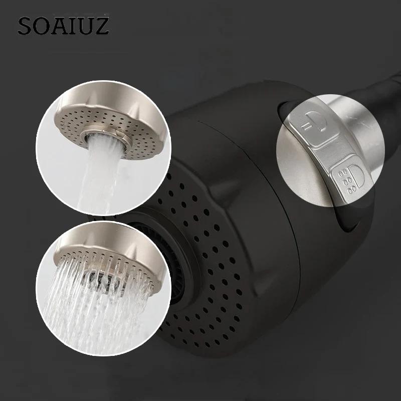 Смеситель для кухни из нержавеющей стали 304, гибкий шланг для мойки с горячей и холодной водой, два режима, настенный смеситель для мойки, краны для раковины