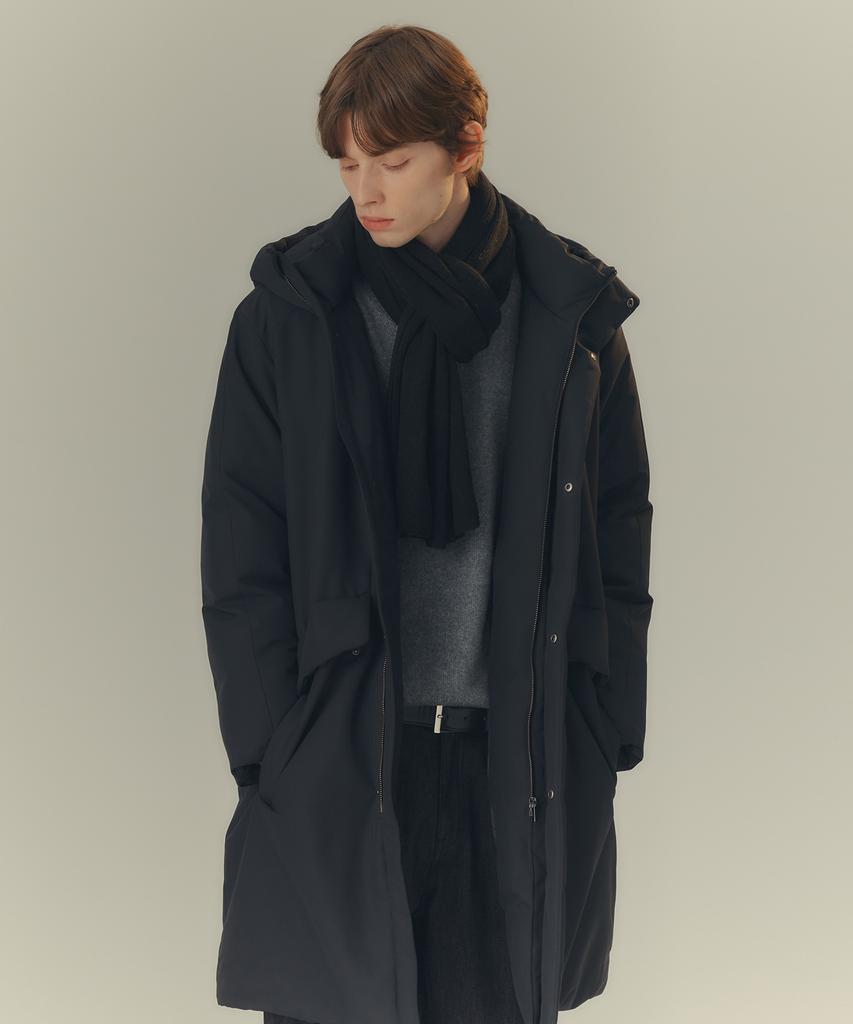 Mindbridge Do Good_Hooded Long Down Jumper - 2Color Mydj8103