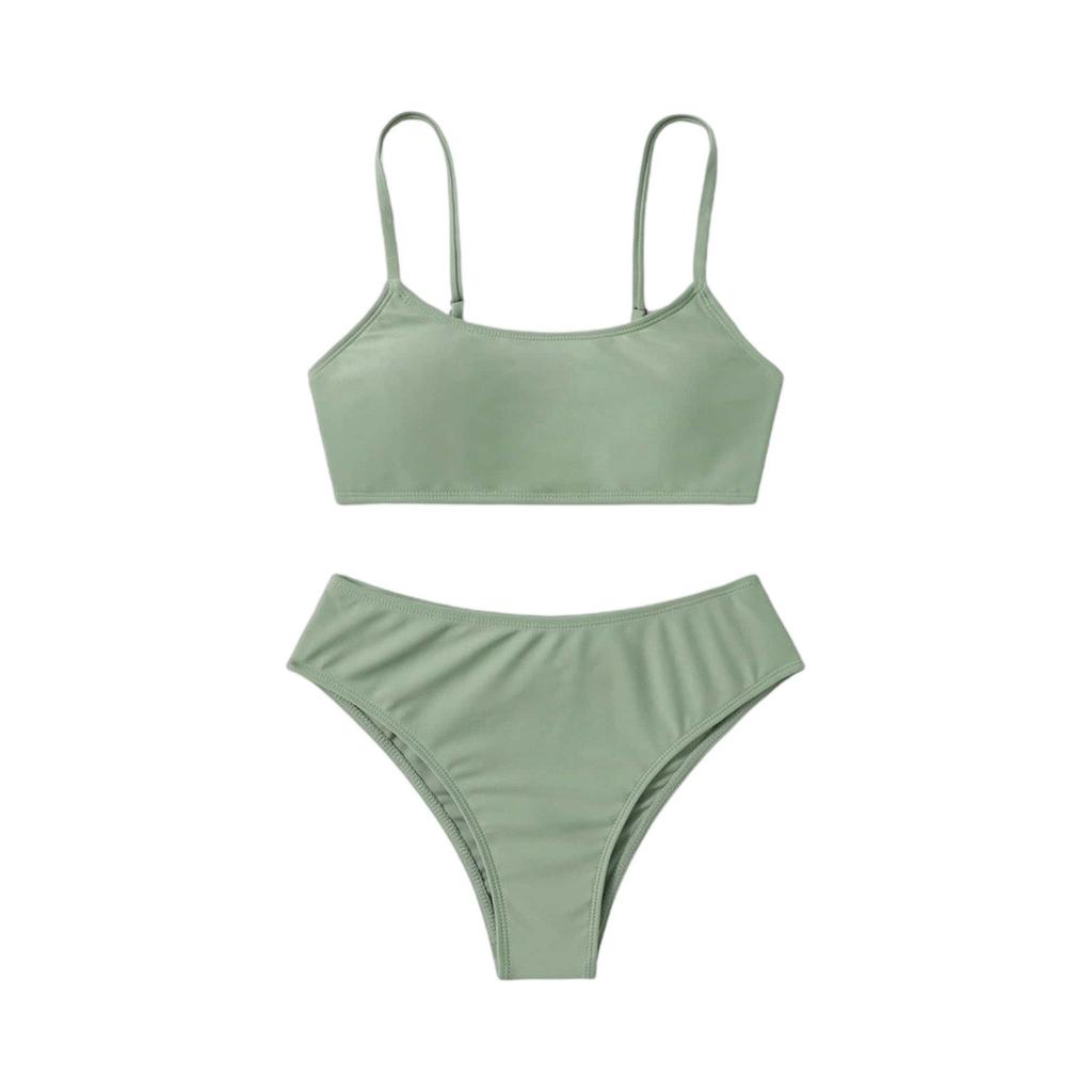 Комплект купальника бикини для девочек - Подростковый раздельный купальник для детей старшего возраста