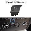 Car Console Air Conditioner Manual Button Switch Cover Replacement For BMW 1 3 X1 E81 E82 E87 E88 E90 E91 E92 E93 E84
