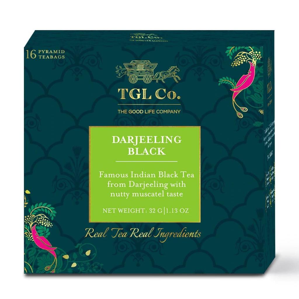 Black Tea Darjeeling (16 Pack, 2 G), Darjeeling Black Tea, TGL Co.