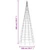 LED Christmas Tree 550 LEDs Multicolor 300 cm