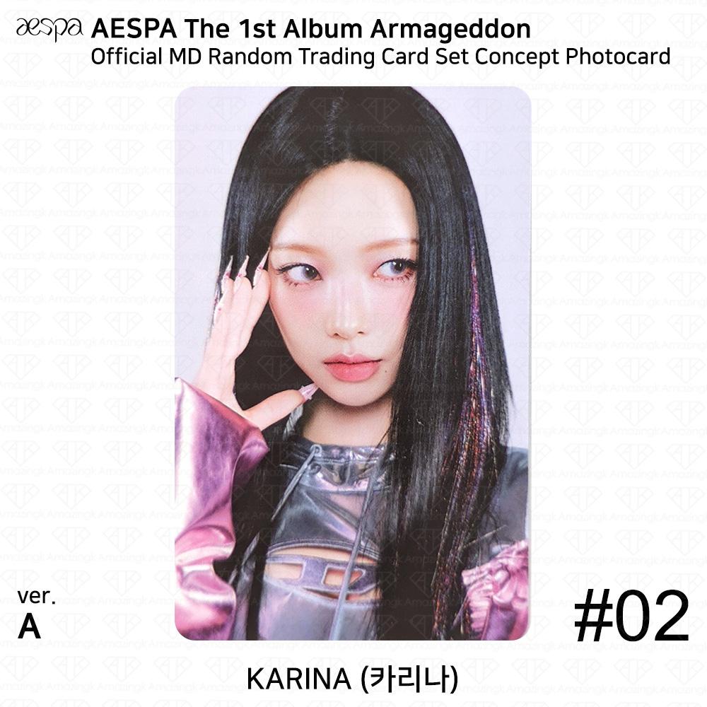 Aespa Armageddon POP UP MD Случайная коллекционная карточка