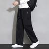 Мужские повседневные брюки на кулиске свободного кроя с карманами Streetwear