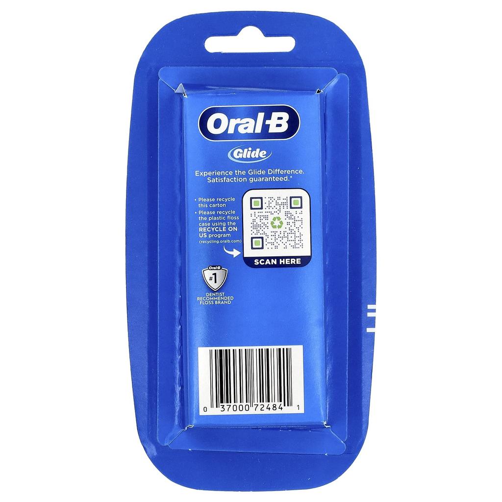 Oral-B Glide, Comfort Plus Floss, Мята, 3 штуки, 40 м (43.7Ярд) Каждый