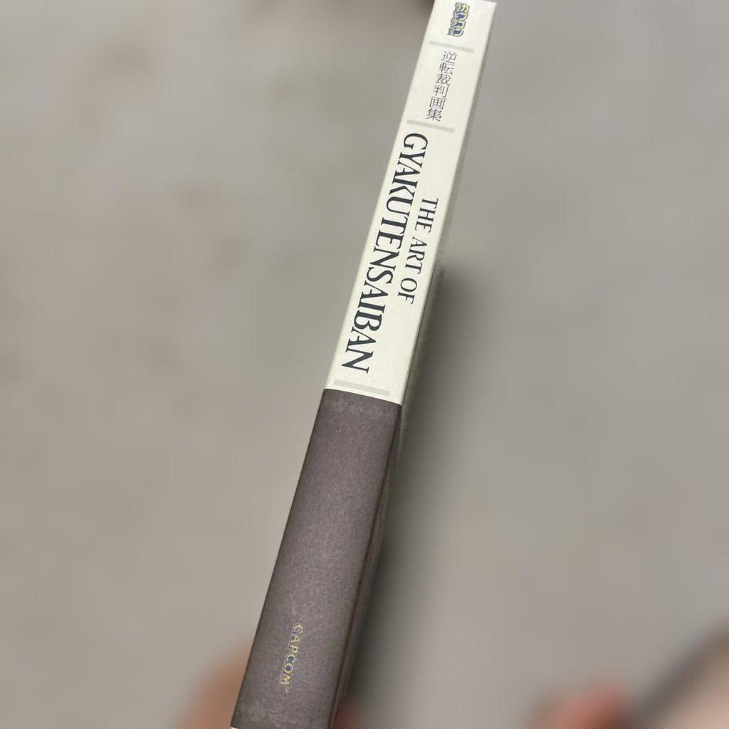 [USED] Ace Attorney Art Book: Naruhodō Edition and Odoriki Edition, 2-volume set