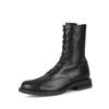 Le Chromaqi Parewrap Black Lace-Up Boots