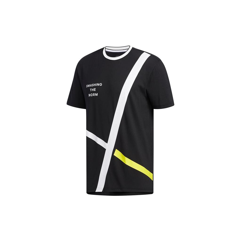 Adidas Neo T Shirts Men's Black Crew Neck Moderate Straight Fit DW8114