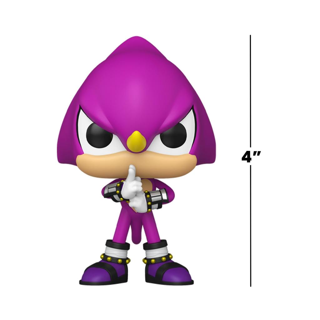 Funko Sonic the Hedgehog Espio Chameleon Espio Collectible Vinyl Figure Gift Idea Official Merchandise Toy for Kids Adults Video Game Fans Pop! Games