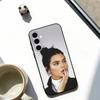 Чехол для телефона Kendall Jenner для Samsung Galaxy A73, A72, A71, A70, A53, A52, A51, Мягкий черный чехол