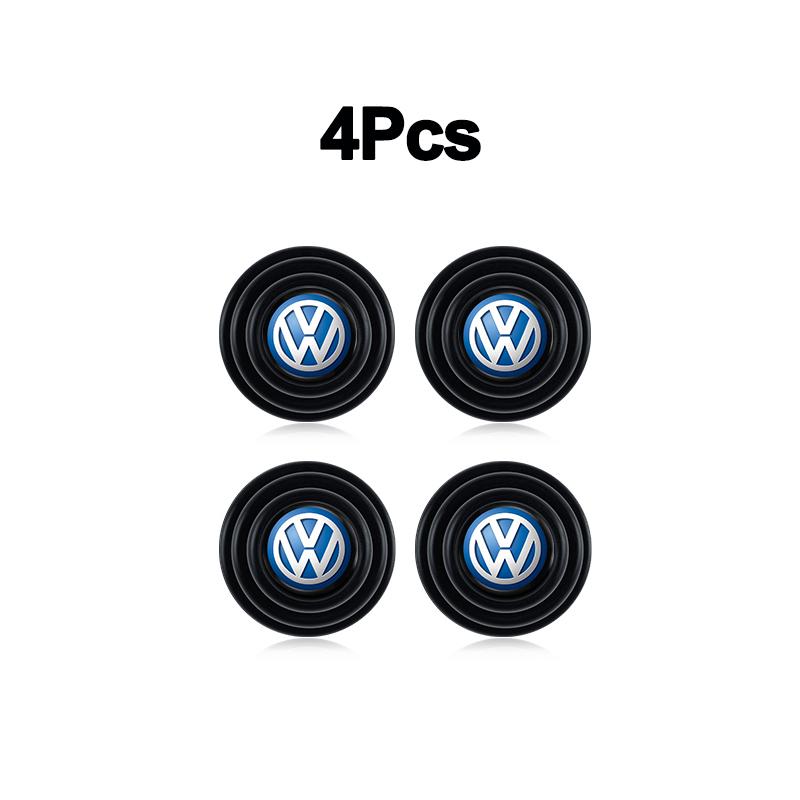 4Pcs Car Door Anti-shock Pad Anti-noise Buffer Gasket Auto Interior For VW Golf GTI Polo Tiguan Touran Jetta Passat CC T5 Beetle zh3