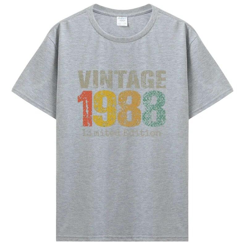 Винтажная футболка с микстейпом в стиле ретро Best Of 1988, футболка с кассетой на день рождения для женщин, футболка для папы и матери, уличная одежда