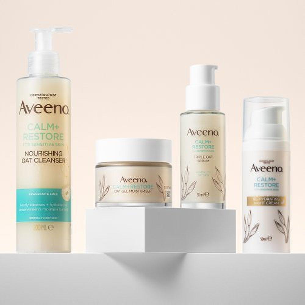 Aveeno Успокаивающая и восстанавливающая тройная овсяная сыворотка 30 мл