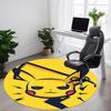 1pc Electric Office Round Area Rug, Under Office Chairs Bedroom Living Room Home Decor, Available In Various Sizes0