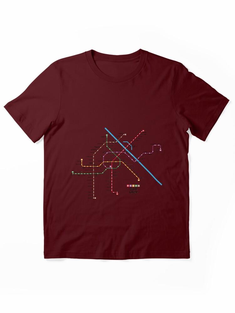 Metro WIEN U-Bahn Map Essential T-Shirt