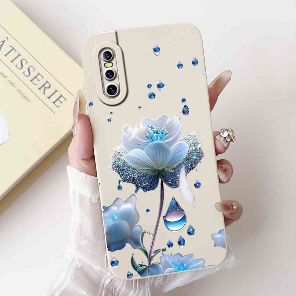 Для vivo V15 Pro 6.39" Чехол Роскошный Кот Милый Мягкий Силиконовый Задний Чехол Для Vivo V15 Pro VIVO 1818 Модная Девушка Защитные Чехлы