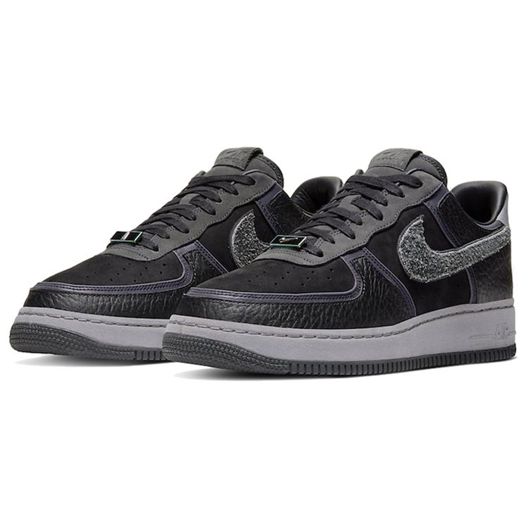 A Ma Maniére x Nike Air Force 1 Low 07 Ручная стирка в холодной воде Унисекс Кроссовки Черный Черный-Темно-серый CQ1087-001
