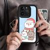 Cartoon Cute Cats Silicone Soft Phone Case For iPhone 17 16 14 13 12 11 15 Pro Max Plus Air Cover