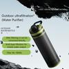 27 Oz Water Purifier Bottle Filter For Hiking, Camping, Survival, Travel