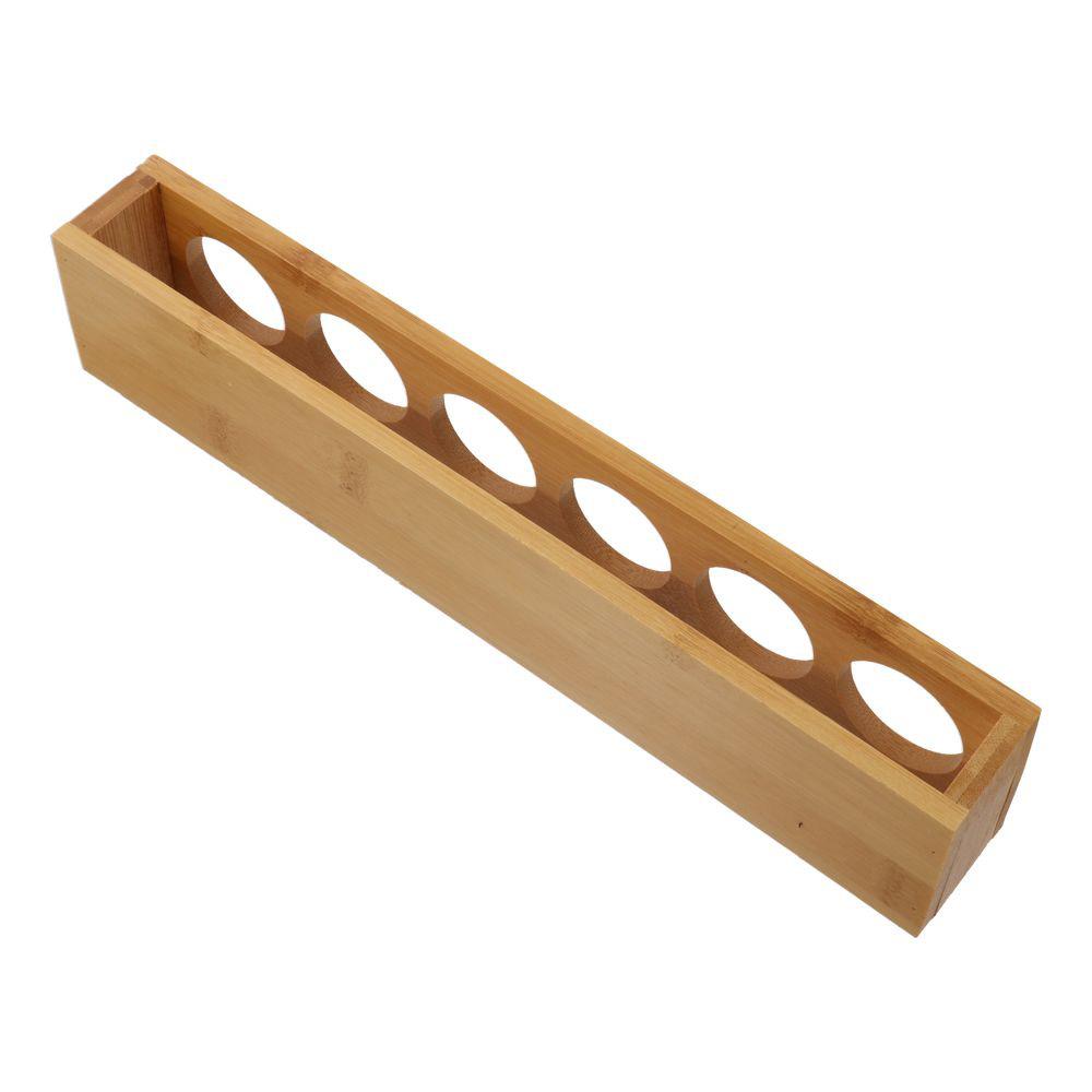 С 6 слотами подставка для стопок простая в использовании витрина для стопок хранение стопок бокалы для вина