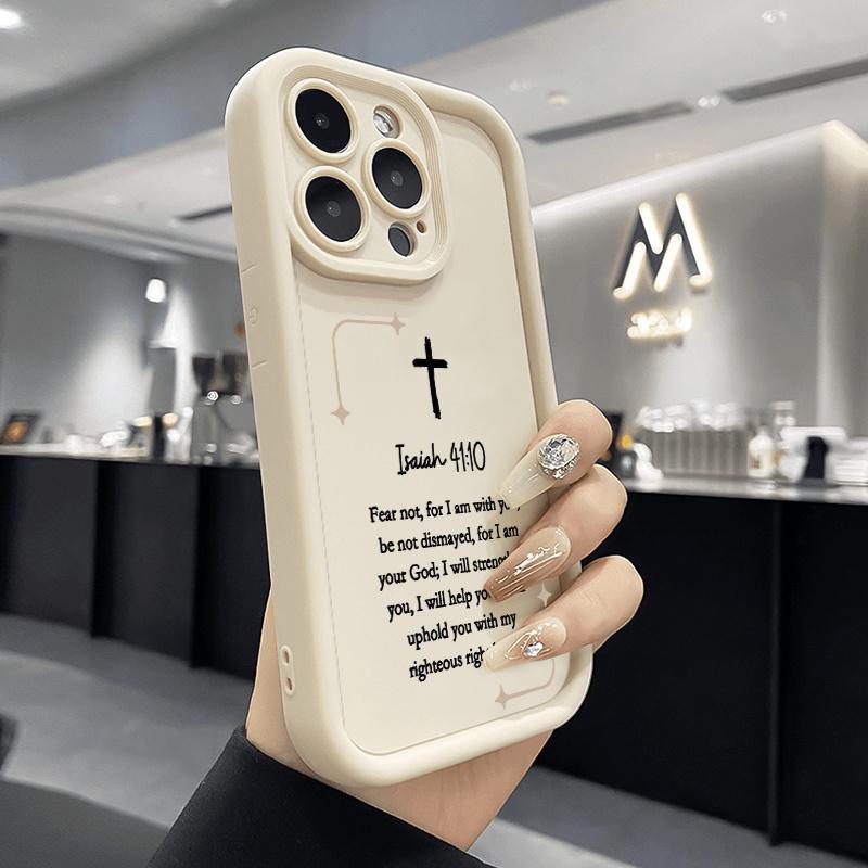 Чехол для телефона с христианским библейским узором для Samsung Galaxy S25 Ultra S24 S23 S22 S21 S20 FE Plus A15 A35 A54 A55 Силиконовый мягкий чехол