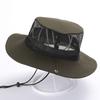 Летняя дышащая шляпа от солнца для мужчин и женщин для рыбалки, походов на открытом воздухе, туризма, шляпа для защиты от солнца, складная камуфляжная шляпа рыбака, шляпа для защиты от солнца