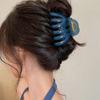 Funny Pumpkin Hair Claw Large Shark Clip Simple Hair Grab  Daily