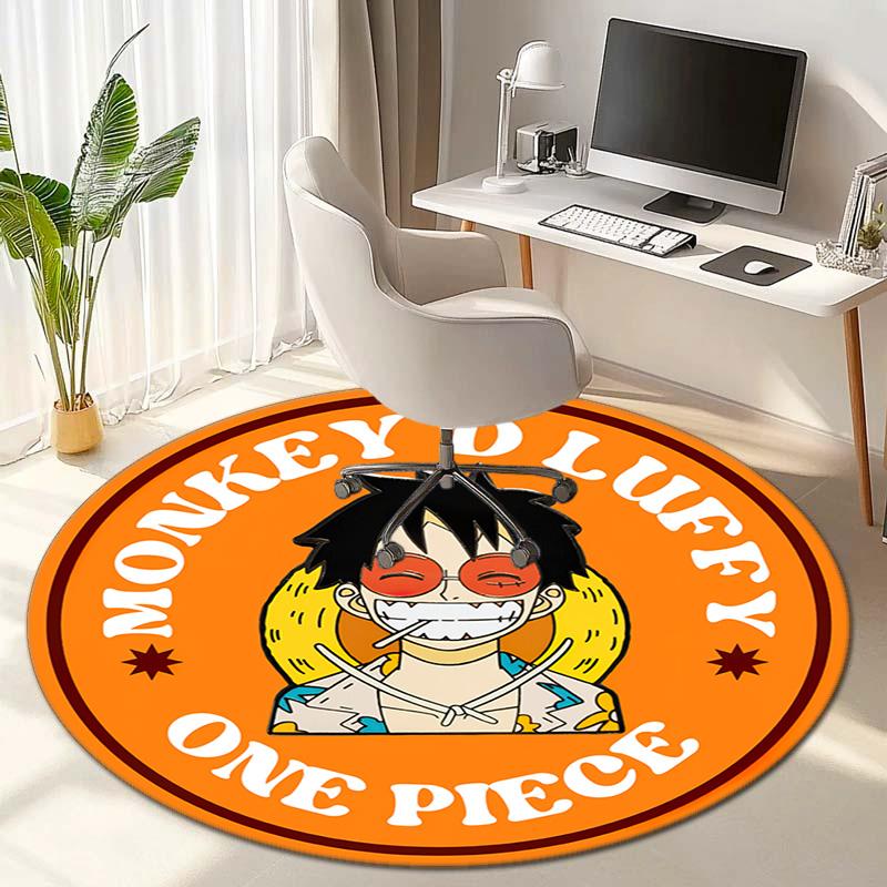 Милая Обезьянка D. Ковер Luffy из японской манги ONE PIECE мягкий, для дома, спальни, декора коврика для двери и противоскользящий ковер E2