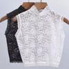 Vintage Lace Floral Detachable Blouse False Collar Sweater Decoration Collar Tie Fake Collar