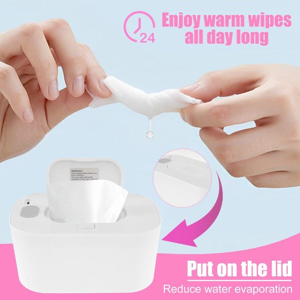 Constant Temperature Baby Wipe Warmer Prevent Dry Wet Wipes Box Wet Wipes Dispenser Baby Nursery