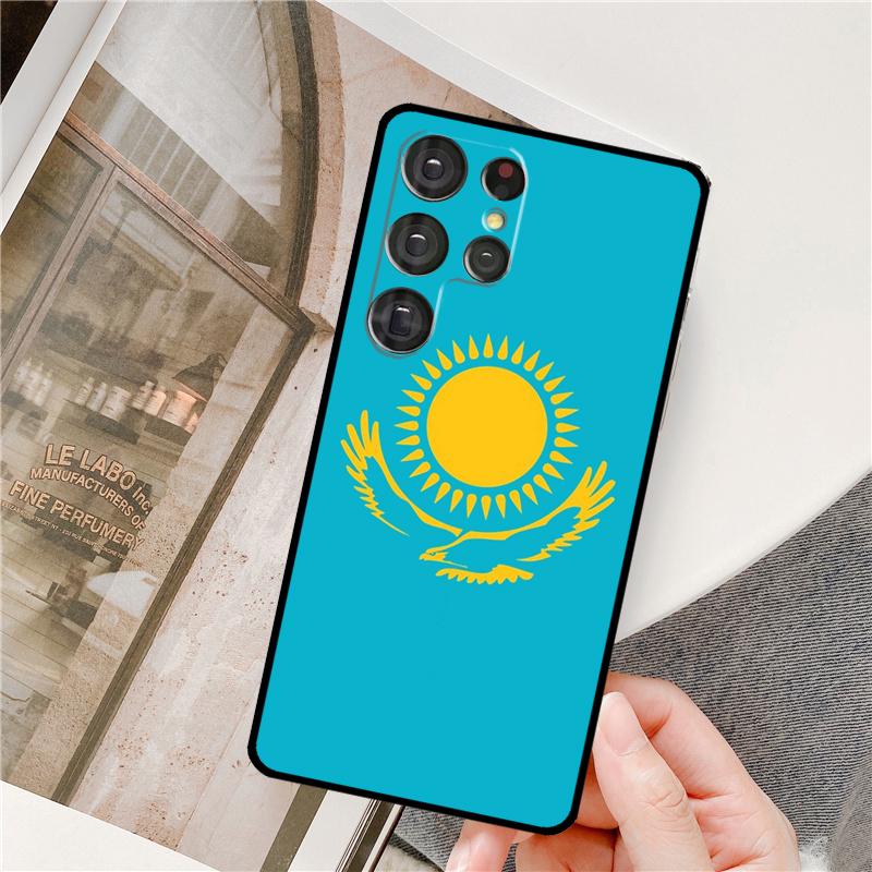 Флаг Казахстана Арт Чехлы Для Samsung Galaxy S23 S20 FE S21 Ultra Note 20 Note 10 S8 S9 S10 Plus S22 Ultra Чехол