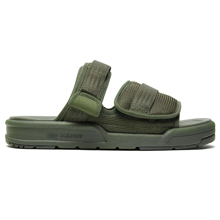 New Balance 3201 Comfortable Rubber Sole Slide Sandals Unisex Sandals Dark-Green SDL3201T