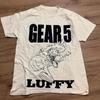 One Piece Straw Hat Crew Print TShirt for Kids Men WomenAnime Cartoon Casual Short Sleeve Tee Family Matching Streetwear Gift