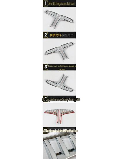 Antek BX5 Chrome Fog Light Trim for 2017 Baowo Models