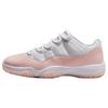 Air 11 Retro Low Legend Розовые женские кроссовки Белые AH7860-160
