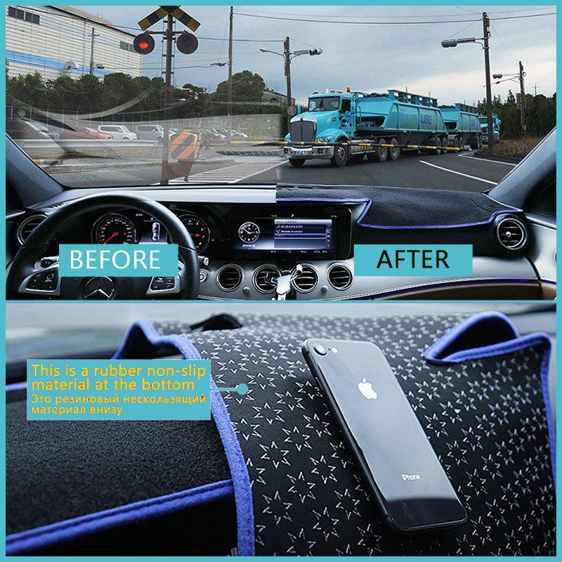 for Kia Sportage JE KM 2005 2006 2007 2008 2009 2010 Dashboard Cover Sunshade Anti-sun Protect Carpet Pad Cushion Car Accessorie